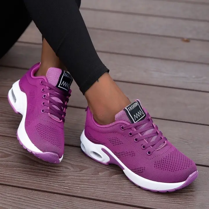 ladies lightweight mesh trainers