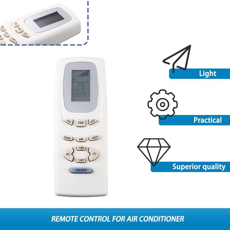 Mavis Laven AC Remote Control Replacement Remote Control Controller for GREE Y512 Y502 Air Conditioner Air-Con 