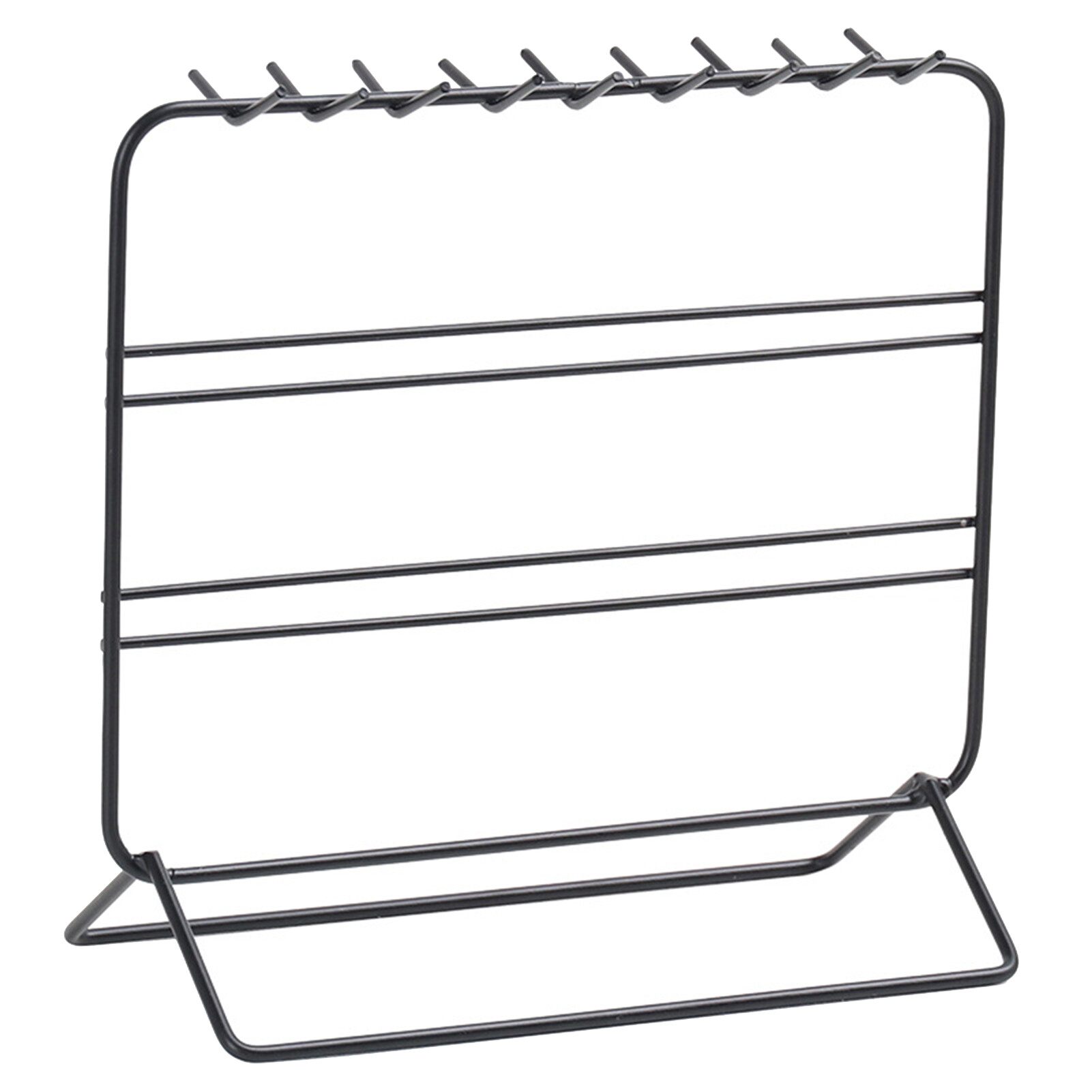 Talent Star Jewelry Display Stand Multi-functional Embedded Design Metal Creative Earring Storage Rack for Home