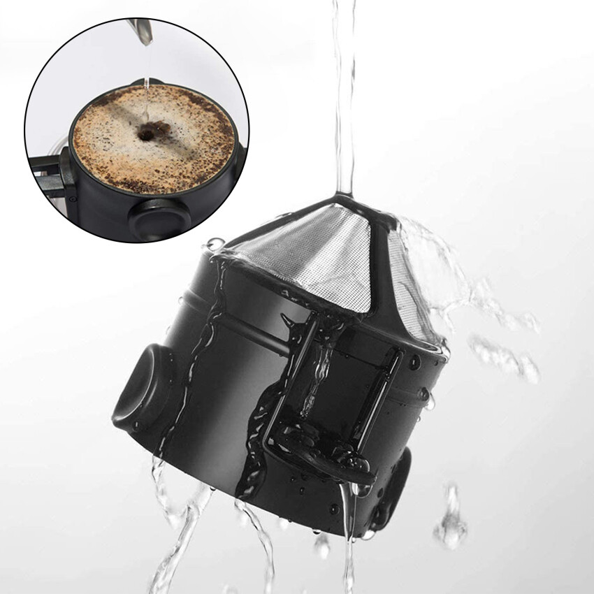 Bộ Lọc Cà Phê Bằng Inox, Giá Để Cốc Lọc Cà Phê Tái Sử Dụng, Bộ Lọc Cà Phê Vĩnh Viễn, Có Thể Dùng Để Lọc Cà Phê Và Trà