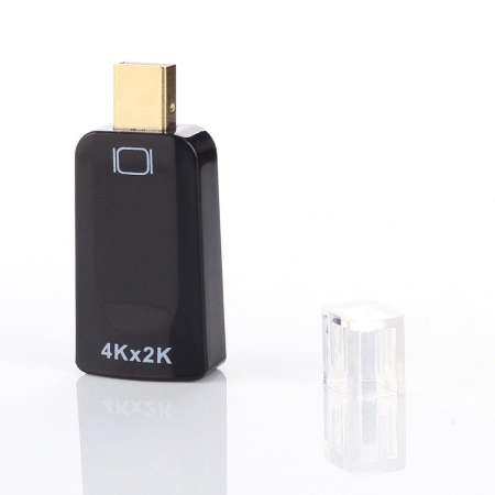 QNSTAR 4 K * 2 K MINI การเชื่อมต่อสัญญาณภาพในระบบดิจิทัล TO หัวแปลงสัญญาณ HDMI สำหรับ Apple MacBook Air Pro