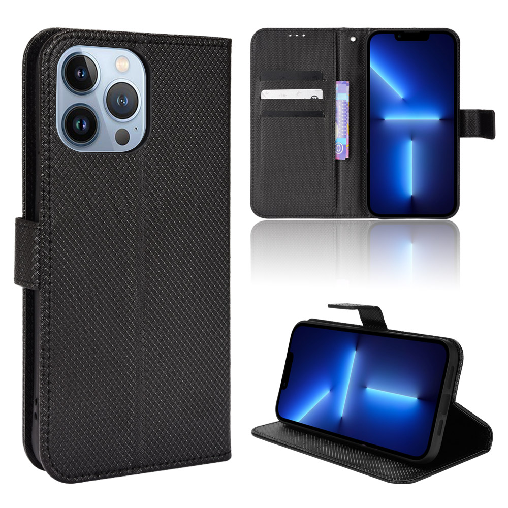For iphone 14 Pro Max Case Casing Flip PU Wallet Leather Case iphone 14Promax Back Phone Cover