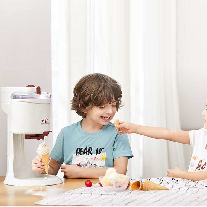 Ice cream machine home small mini automatic cone machine ice cream machine homemade ice cream machine