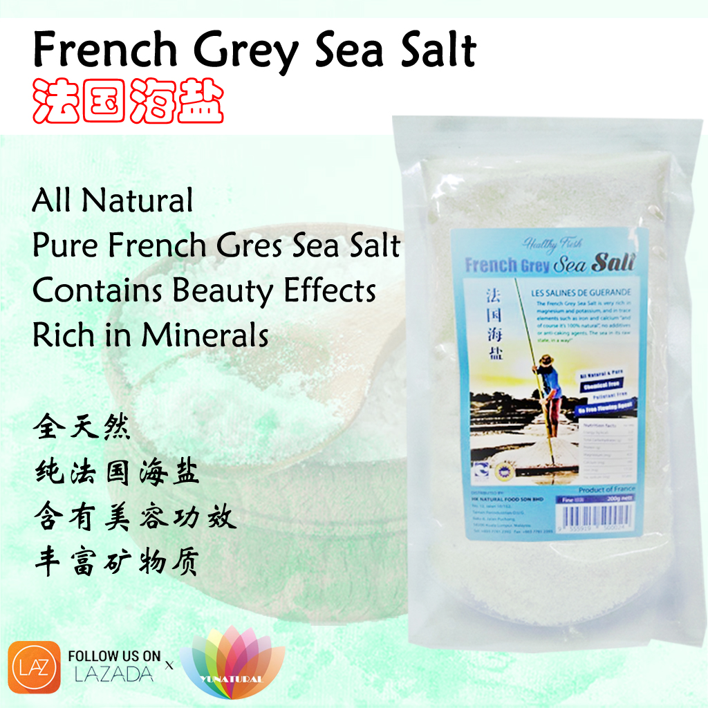 French Grey Salt Avalon French Grey Celtic Sea Salt - Coarse Organic ...