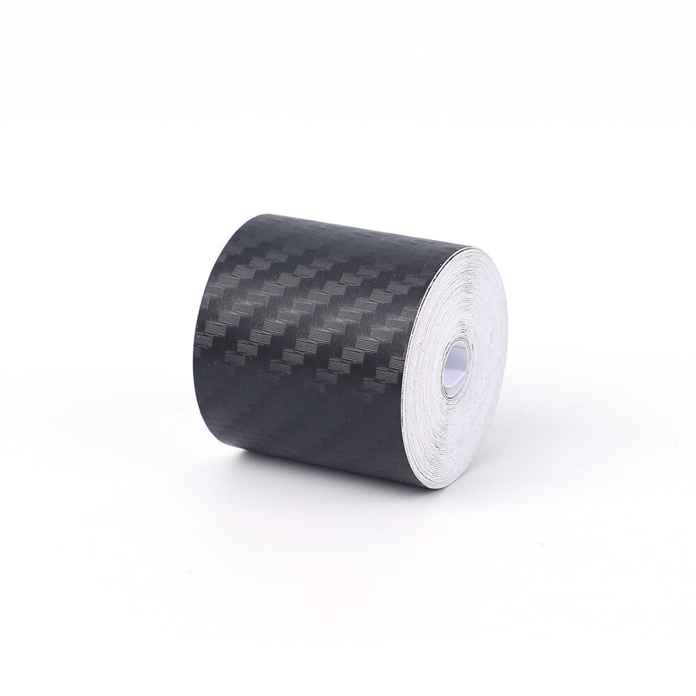 Car 3D Carbon Fiber Wear-resistant Anti-scratch Anti-collision Sticker Decoration for Automotive Interior Self-adhesive Protection Sticker