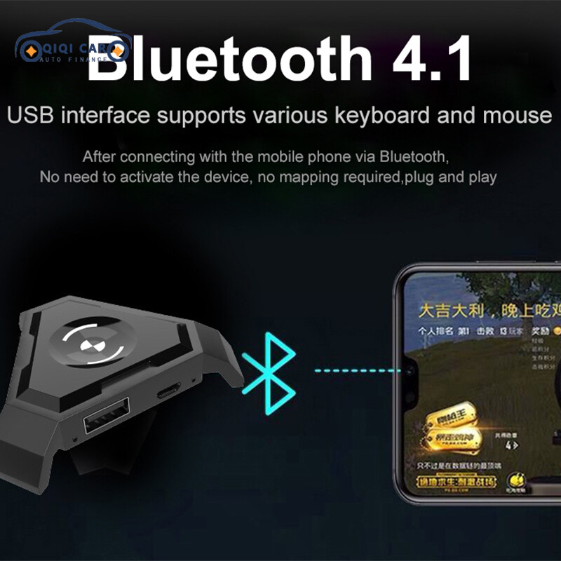 Bộ Chuyển Đổi Bàn Phím Bluetooth Cho PUBG Mobile, Bộ Điều Khiển Chơi Game, Bộ Chuyển Đổi Chuột Và Bàn Phím Chơi Game, Bộ Chuyển Đổi Bluetooth Cho Điện Thoại Android Sang PC【fast】
