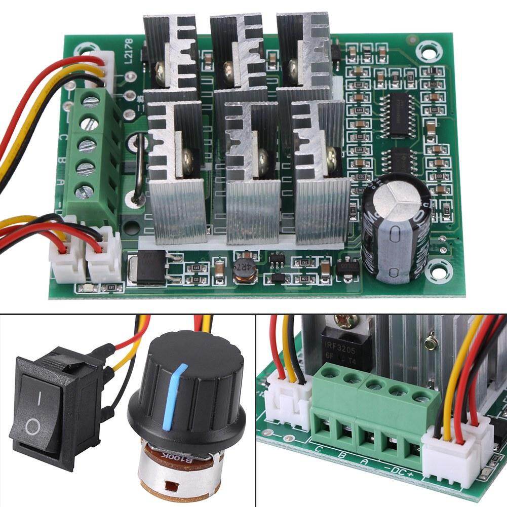 Zonejoy Dc 5V-36V 15A 3 pha điều khiển tốc độ động cơ không chổi than CW CCW chuyển đổi đảo ngược