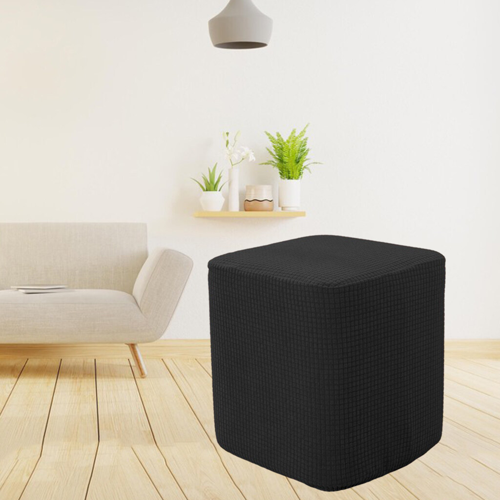 Darling Baby Square ที่วางเท้า Ottoman ครอบคลุมตกแต่งสตูลวางเท้า Slipcover