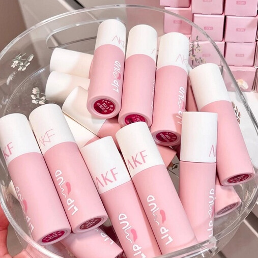 AKF - Son kem lì AKF Lip Mud nhung mịn