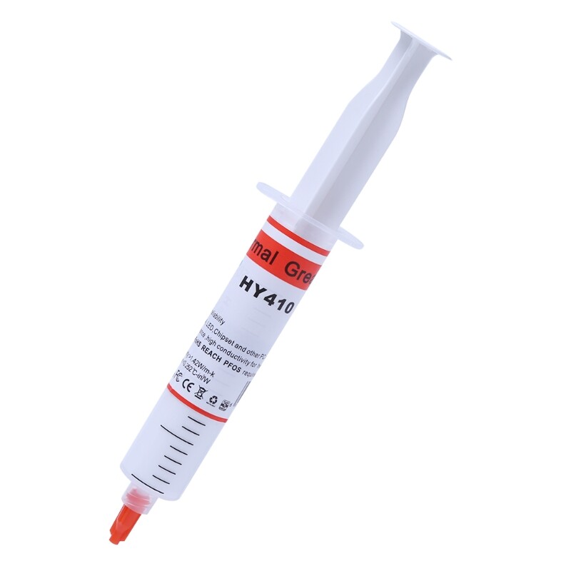 30G HY410-TU20 White Thermal Grease CPU Chipset Cooling Compound Silicone Paste