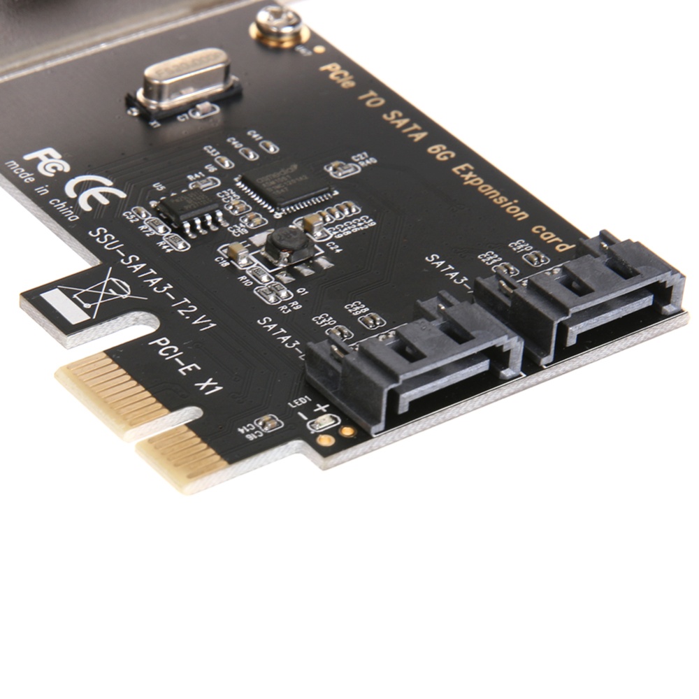 Thẻ Mở Rộng Đĩa 6Gbps Bên Trong Pci-e Sang SATA 3.0