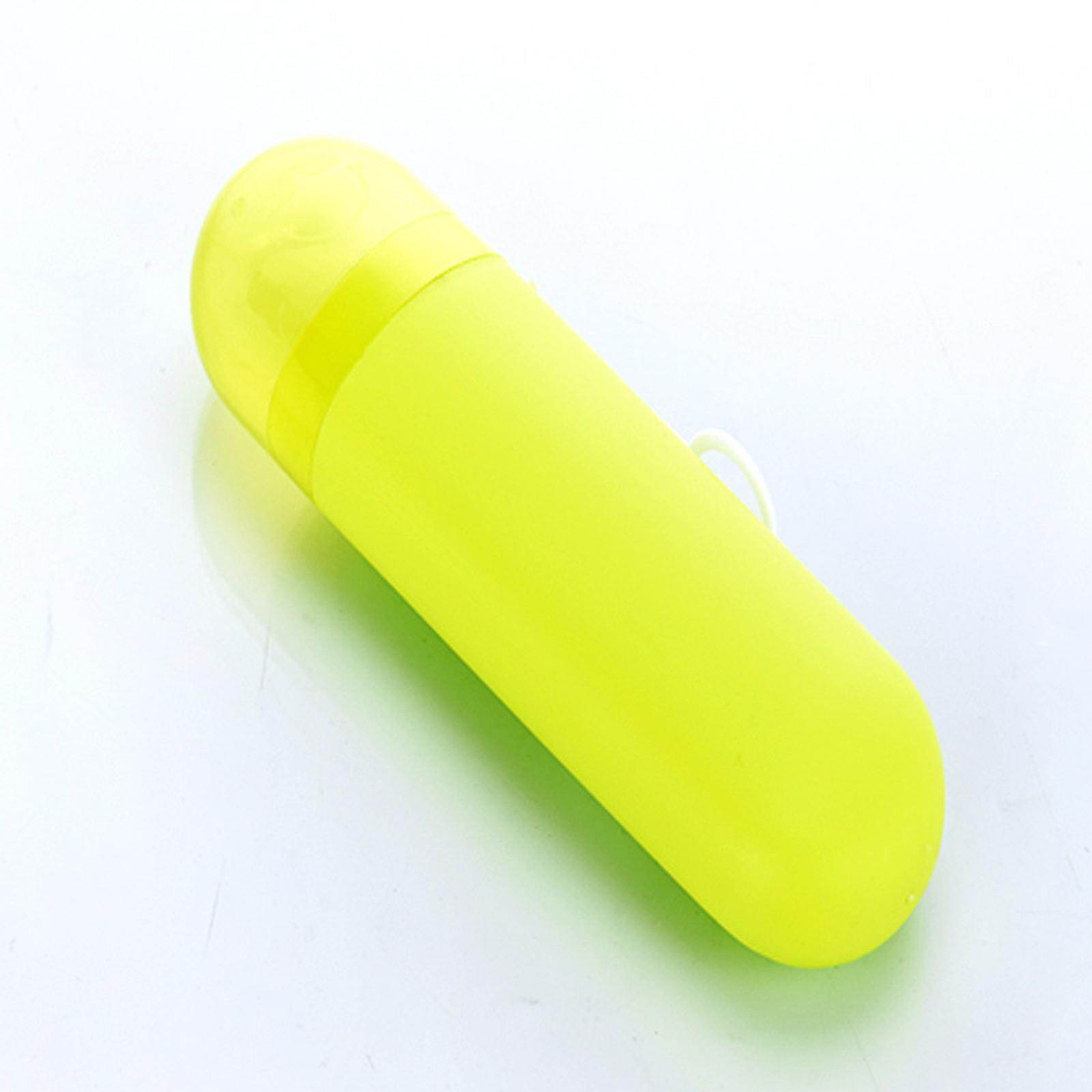 Blesiya Travel Toothbrush Case Durable Dustproof Transparent Cover for Toothpaste
