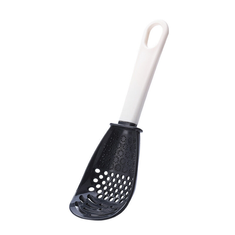 Houseeker Japanese Cooking Spoon Multi-function Colander Auxiliary Food Potato Masher Grinder Kitchen Gadget