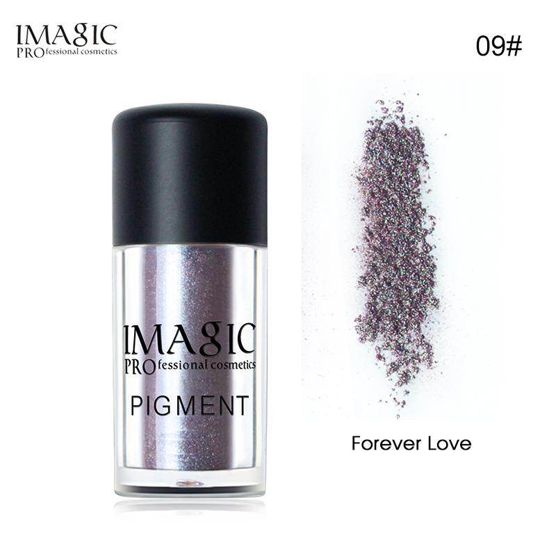 IMAGIC New Arrival Glitter Eyeshadow Metallic Loose Powder Waterproof Shimmer Pigments Colors Eye Shadow Makeup