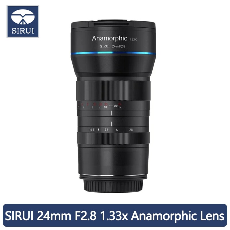 24mm F2 Anamorphic Lens Fuji Anamorphic Lens Fuji X Mount Sirui
