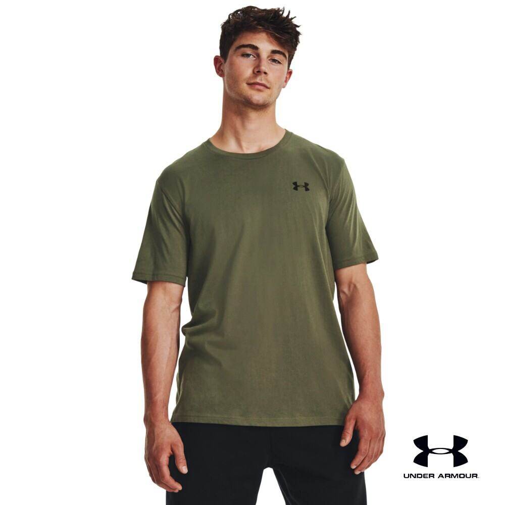 under armour left chest lockup tee