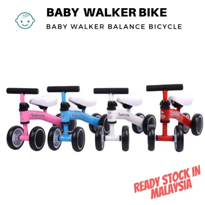 Baby Walker Balance Bike Mini Bike Walker Bike Children Bicycle Ready Stock
