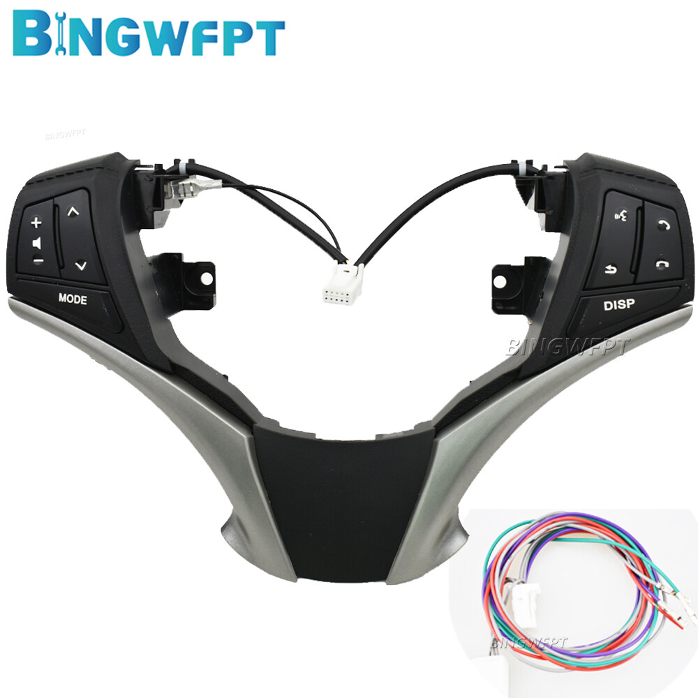 Bingwfpt cho TOYOTA YARIS VIOS 2013-2020 đa chức năng bánh lái kết hợp công tắc điều khiển