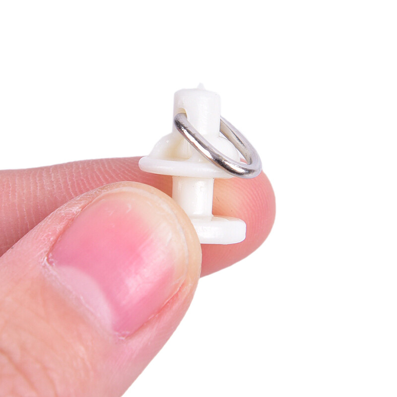 [Dale Dephne] 20pcs Curtain Track Glider Rail Curtain Hook Rollers Curtain Tracks Accessories