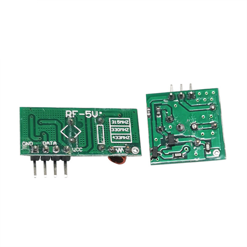 Bộ Thu Và Mô Đun Máy Phát Không Dây RF 433Mhz 5V DC 433MHZ Không Dây Cho Arduino Raspberry Pi /ARM/MCU WL Diy Kit