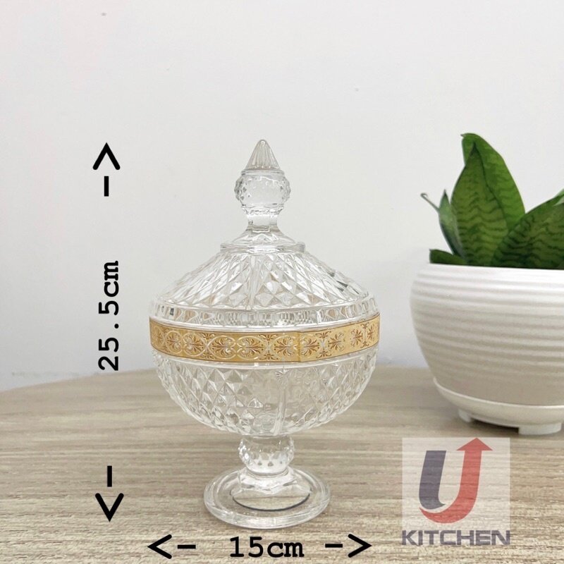 Balang Kaca Crystal / Bekas Kaca / Glass Jar / Botol Kaca / Crystal ...