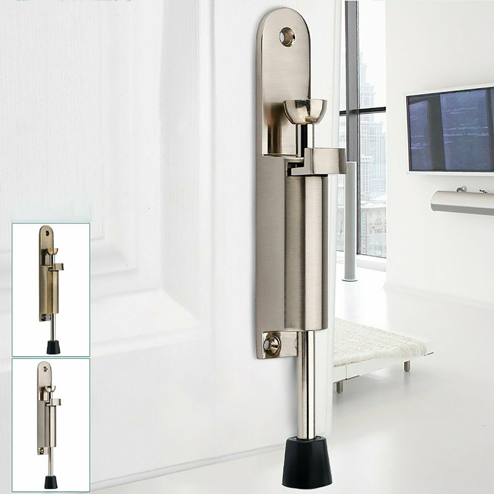 Miao Tools Adjustable Foot-Operated Automatic Holder Door Protective Stopper Kickdown
