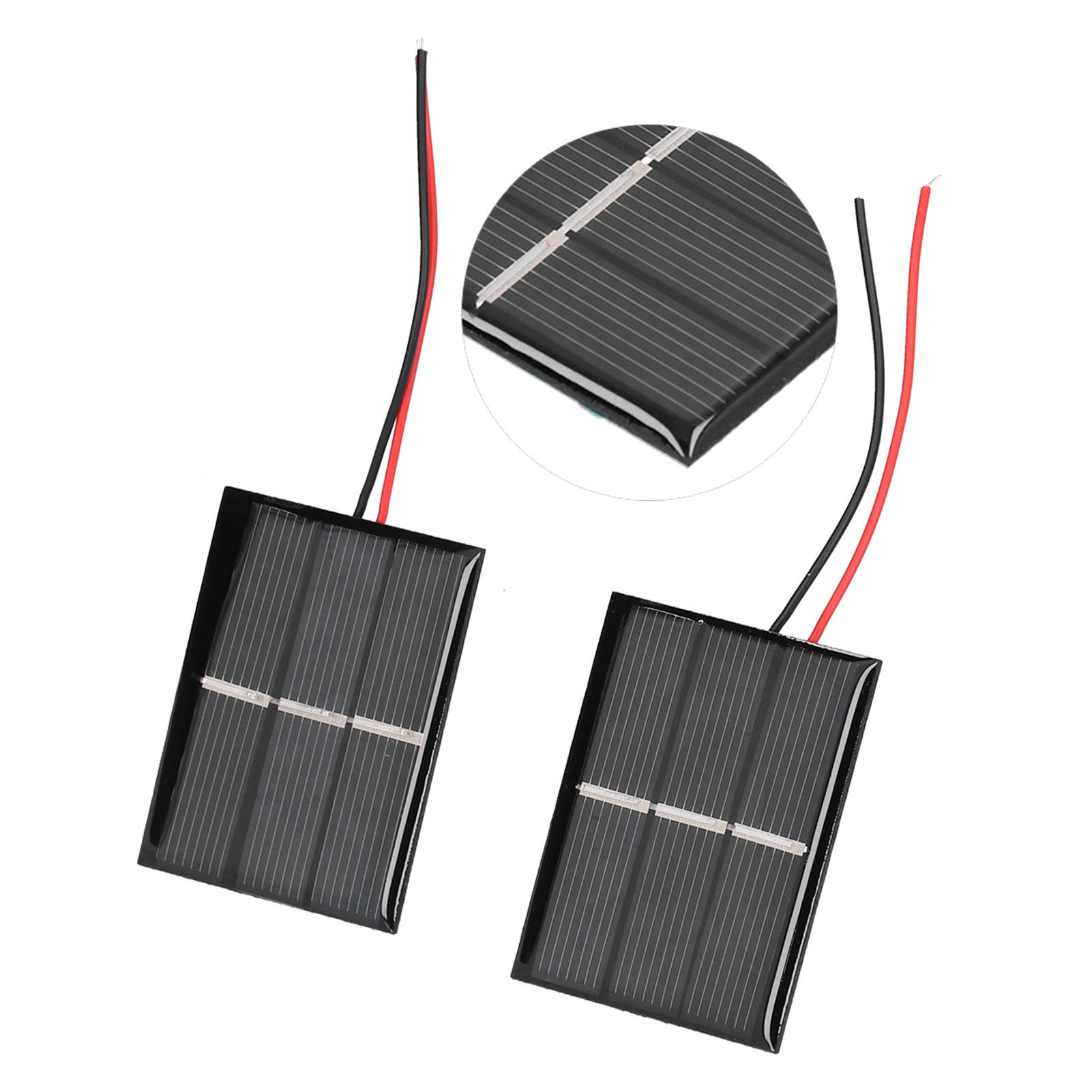 Jianak 2 Tấm Pin Năng Lượng Mặt Trời Pin Năng Lượng Mặt Trời Có Keo Polysilicon Micro Mini 43X55Mm