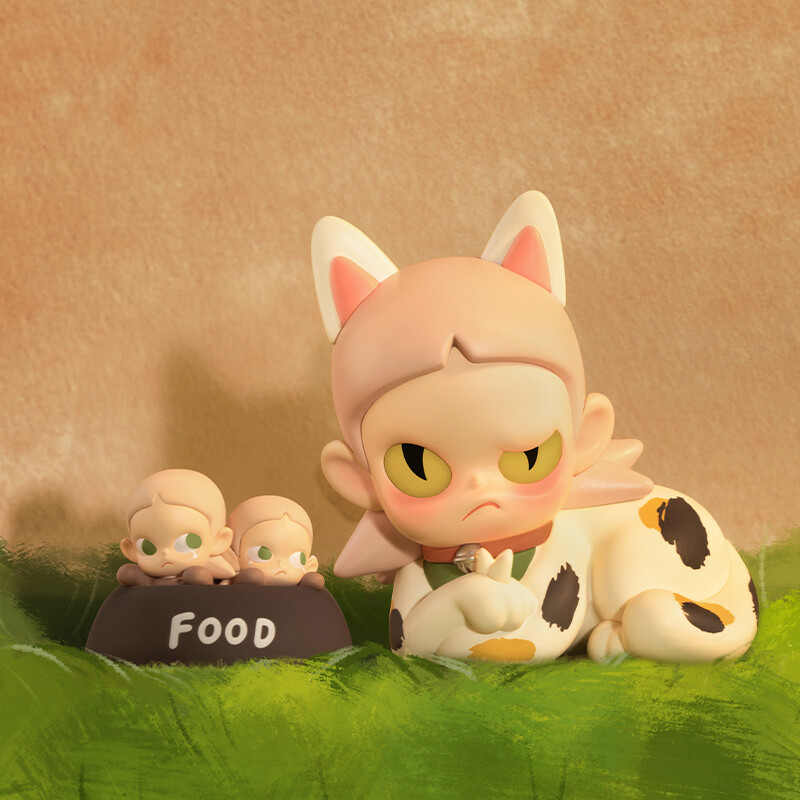 POP MART Zsiga Fussy Cat Figures