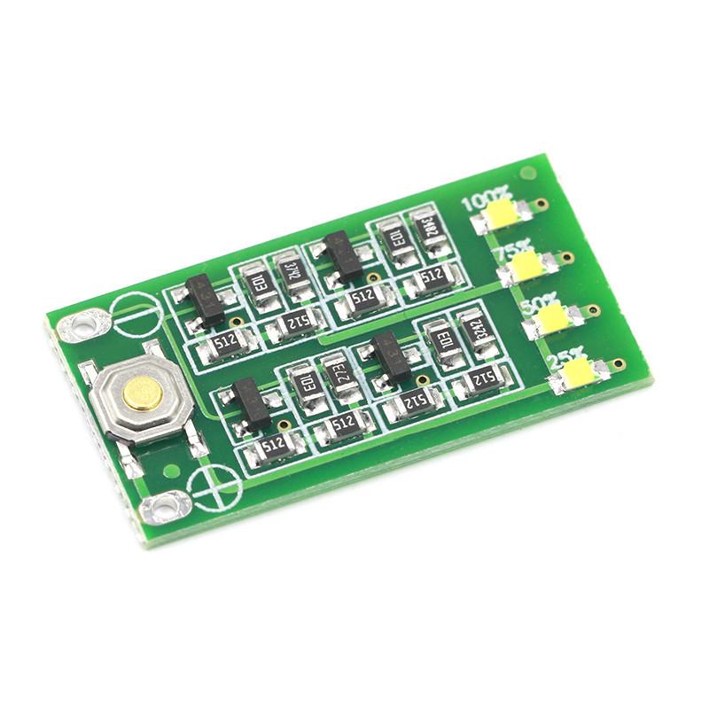 Mô-đun Đèn Chỉ Báo Dung Lượng Pin Lithium 3 S 11.1V 12V 12.6V Lipo Li-ion Cấp Nguồn Bảng Trưng Bày 3 Series 9-26V