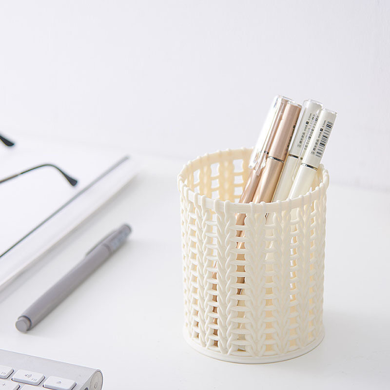 Plastic Mini Desktop Multifunctional Trash Can Home Storage Bucket Accessories Garbage Bin Nordic Style Living Room Office