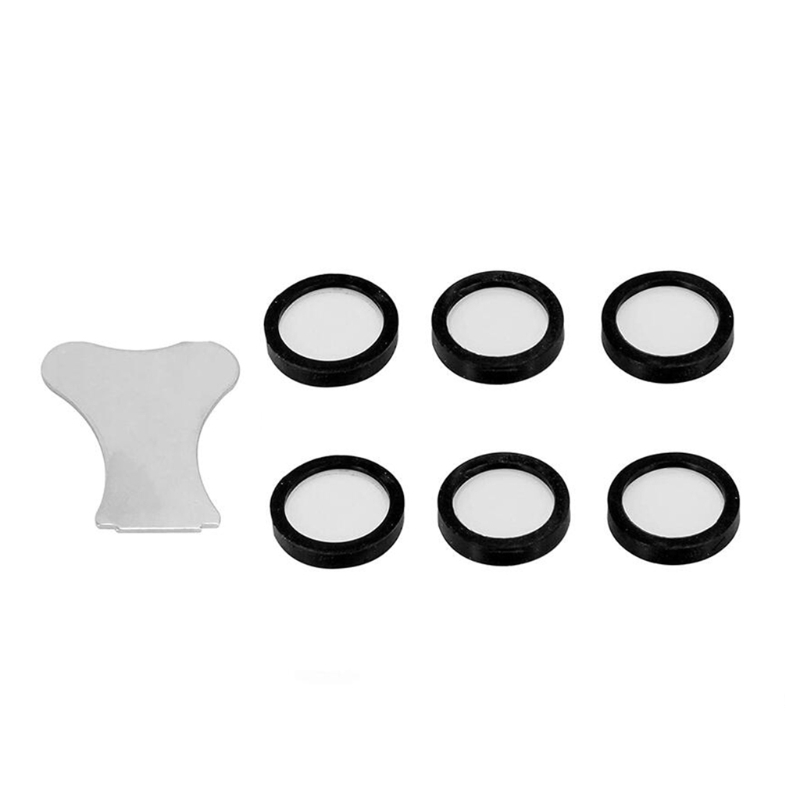 3/6/10pcs Mist Maker Maintenance Kit,20mm Ceramic Disk Discs with Repair for Key for Fog Making Machine Humidifier Acces