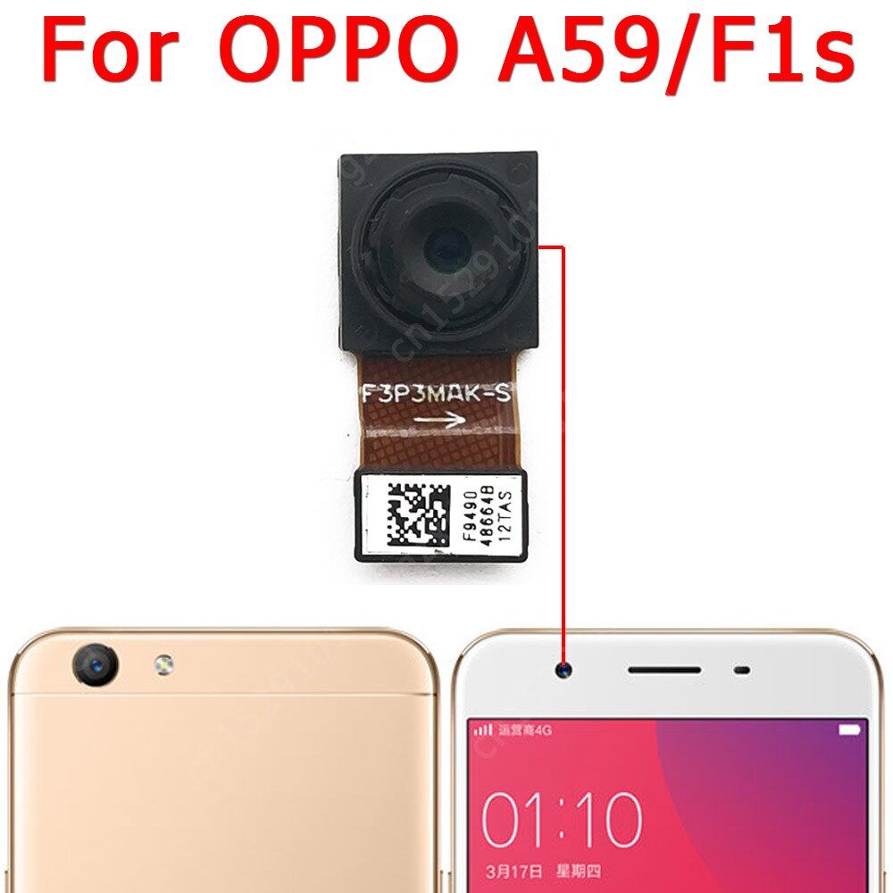 Original Front Rear Back Camera For Oppo F1s A59 Main Facing Camera