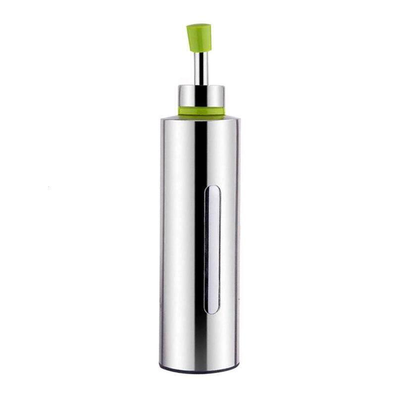 Stainless Steel Oil Bottle Storage Kettle Oiler Seasoning Kitchen Flask Sauce Oil Leak-Proof Storage Jars Kitchen Supplies By Ertic