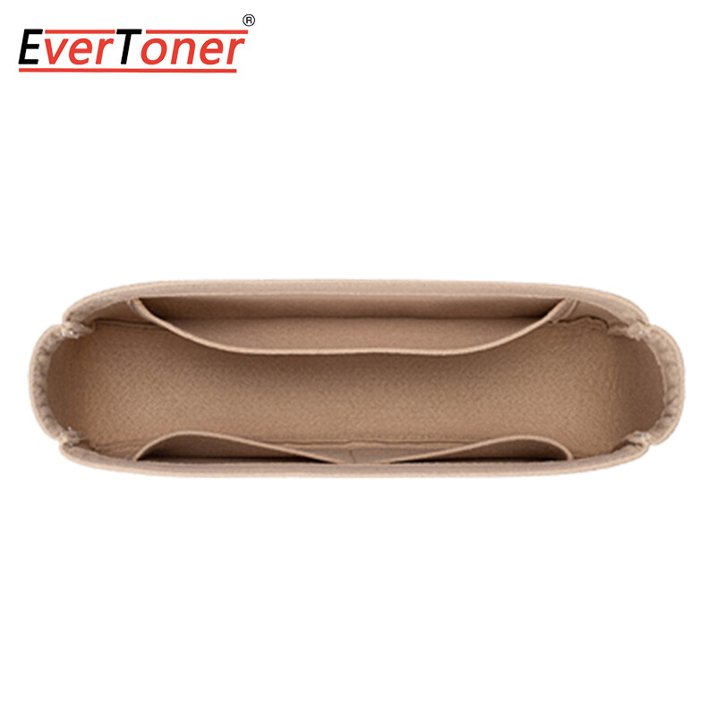 EverToner For GABRIELLE Felt Insert Bag Organizer Bag Accessories Makeup Women's Handbag Inner Purse Portable Liner Storage Shaper Divider