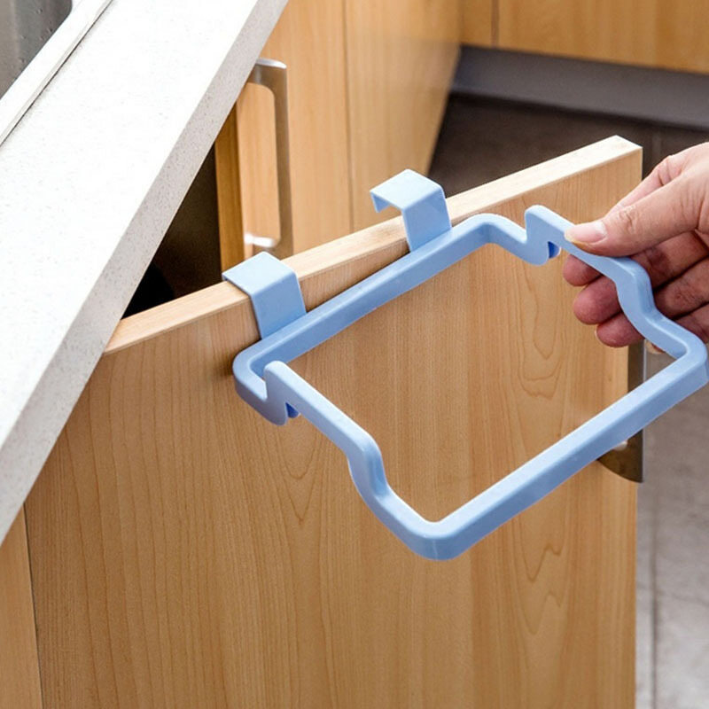 LEBI Giá Đựng Rác Treo Cửa Tủ Nhà Bếp Giá Đựng Túi Rác Phía Sau Cửa Giá Đựng Túi Nhựa Giá Đựng Thùng Rác