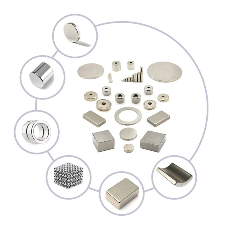 Nam Châm Đất Hiếm Tròn 20x3mm
