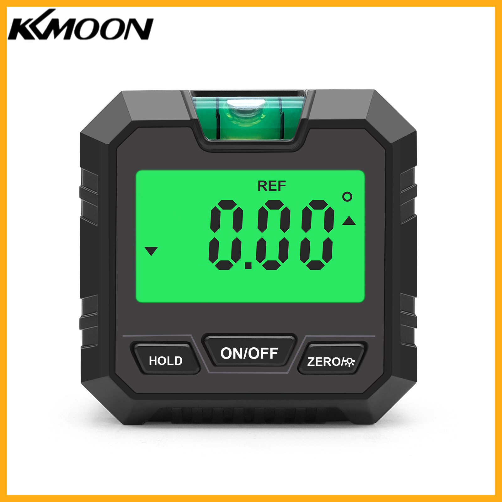 Mini Digital Inclinometer Protractor/Inclinometer/Level 3 IN 1 Angle Finder Angle Meter/Bevel Gauge 90° Gauge Digital Level Box for 4 x 90 Degree Measuring Range
