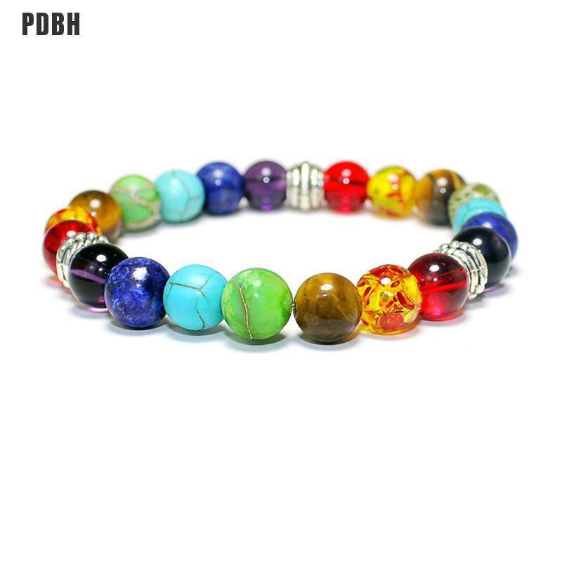 7 Chakra Healing Balance Beads Bracelet Natural Stone Bracelet Jewelry Gift