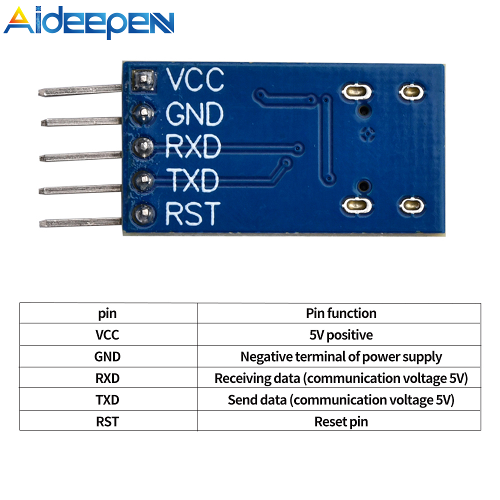 Aideepen USB to Serial USB to TTL CH340 Module with STC Microcontroller Download Adapter