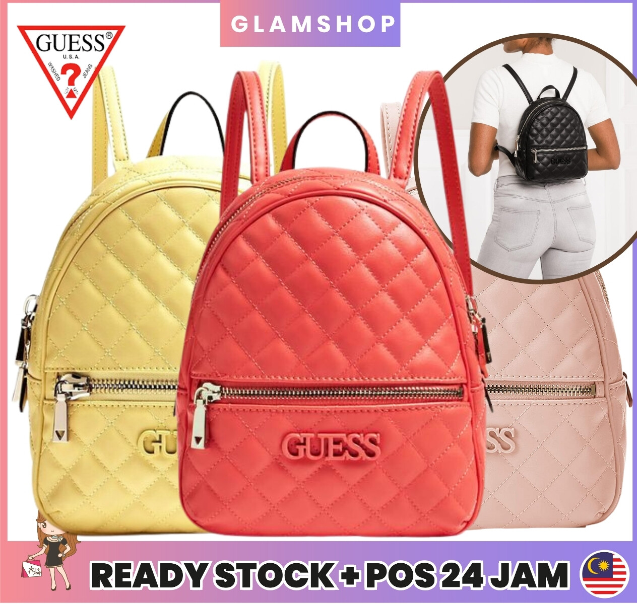 harga backpack guess