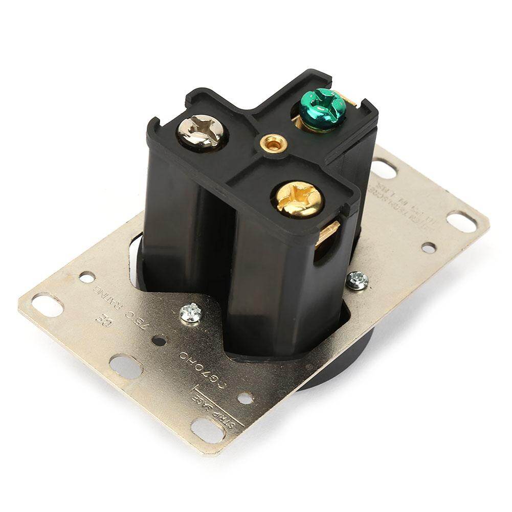 NEMA6-30R 30A 250V Industrial Power Socket 3 Holes Power Socket Plug Wire Connector