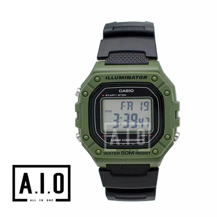 casio w218h price