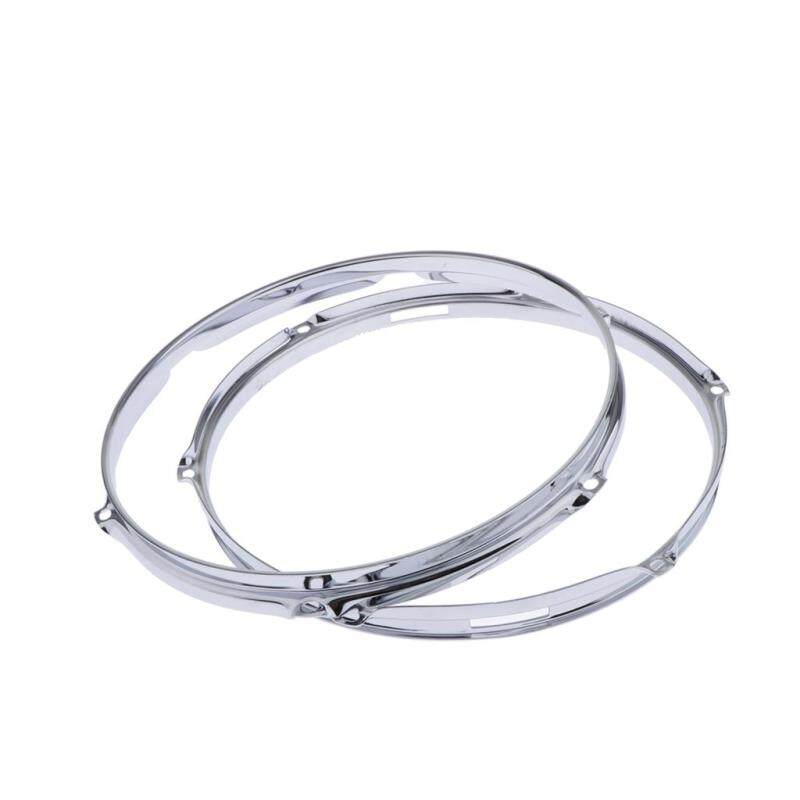 Sunnimix Bộ 2 Hợp Kim Kẽm 12 Inch 6 Chốt Giờ Nướng Bánh Vòng 1.5 Mm Cho Hít Tom Trống Thay Thế Linh Kiện