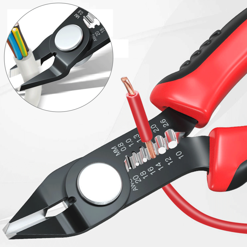Multifunctional Wire Stripper Tool Automatic Wire Stripper Cable Crimping Electrician Repair Tool