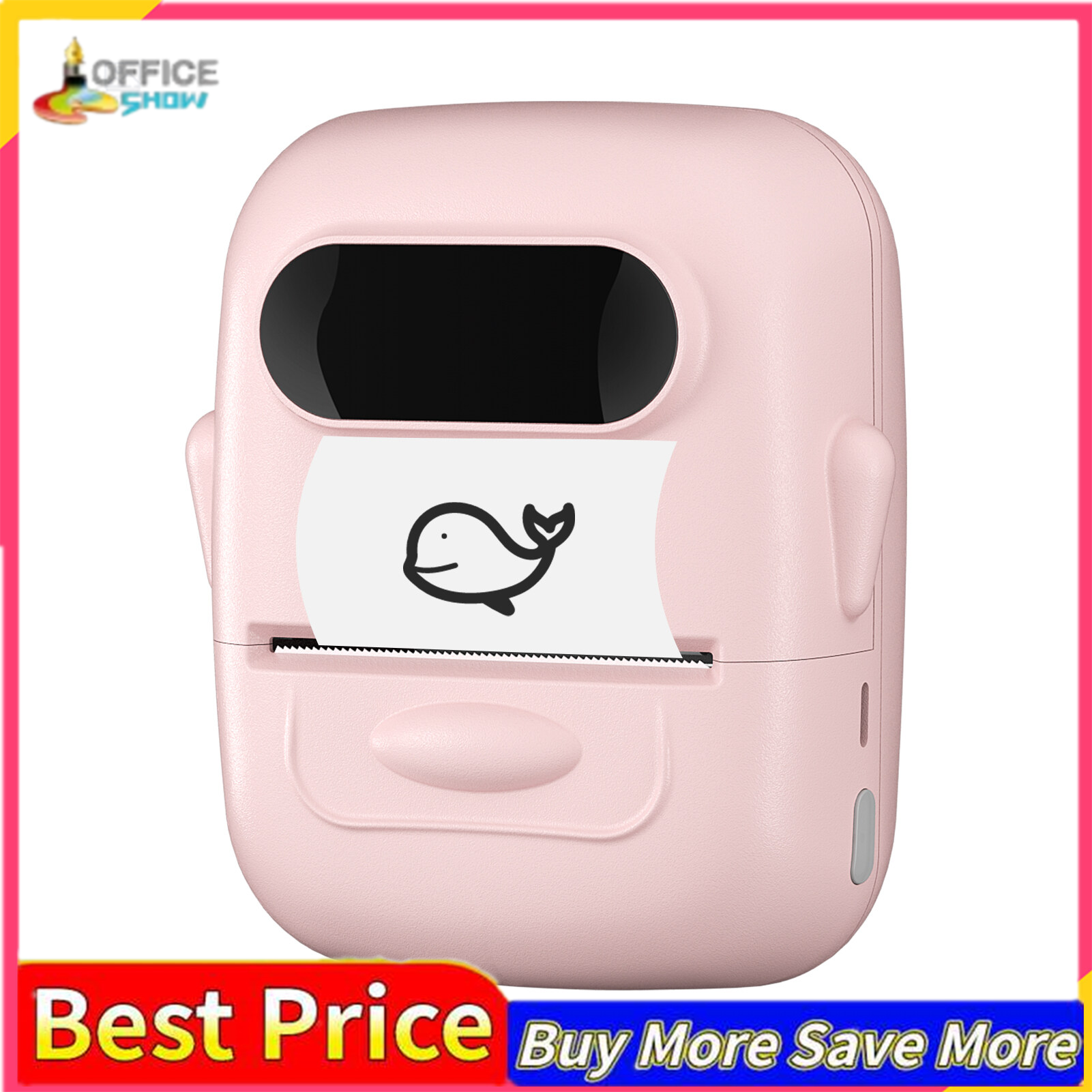 P50 Label Maker Machine Pocket Labeler Portable Thermal Sticker Printer for Organizing Adhesive Tag DIY Date Journal Study Stickers Support Wireless BT Connect Compatible with iOS Android for Retail Store Home Kitchen & Office Organization