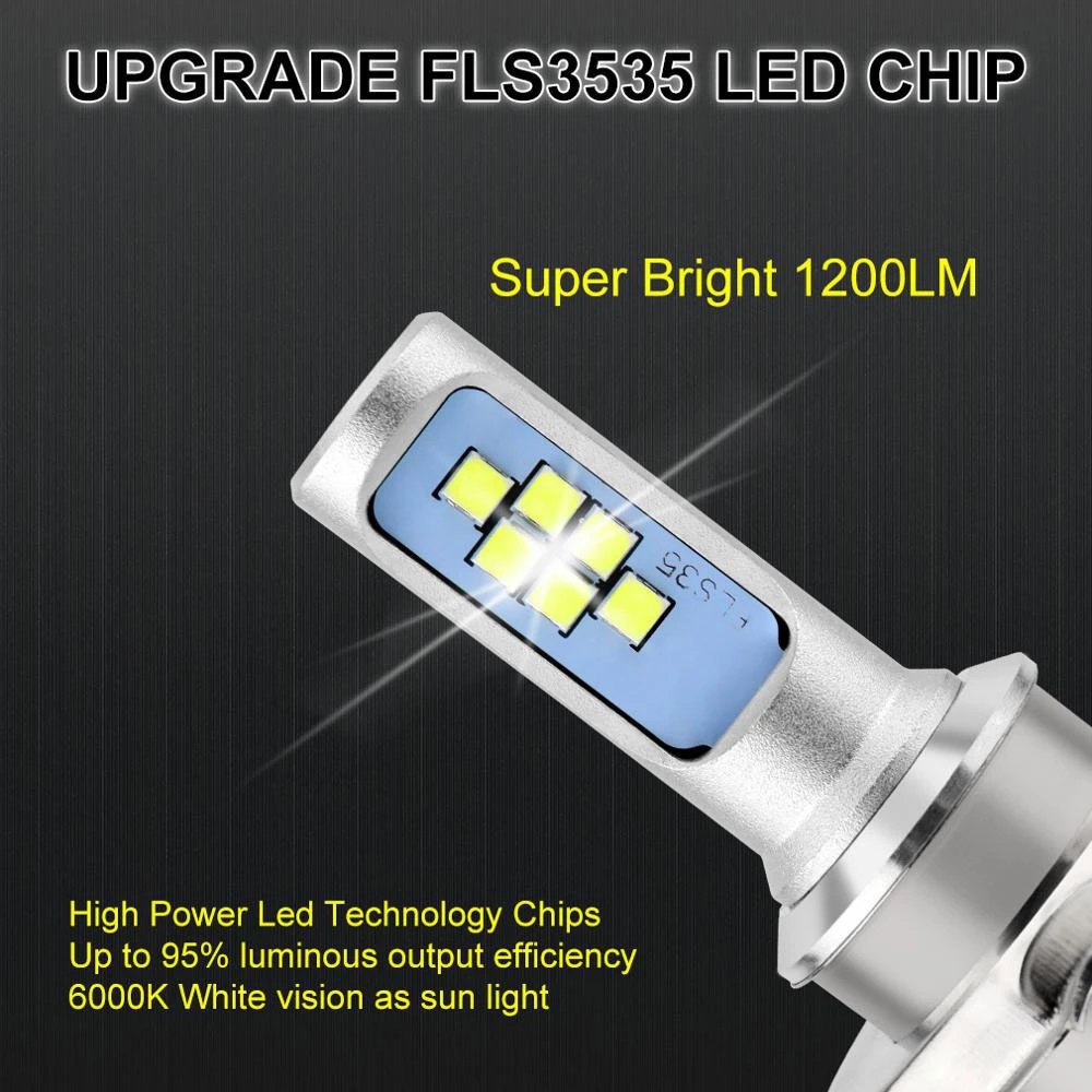 Đèn Pha Xe Máy H4 36W Đèn LED Hai Bên Đèn Trước Xe Máy Xe Tay Ga Thông Dụng HS1 6000K 2000lm Siêu Sáng