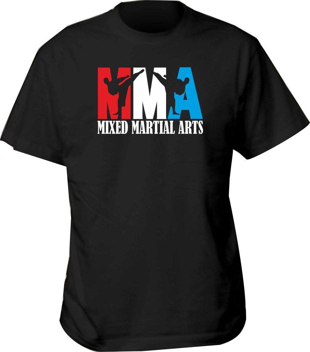 Black UFC Fairtex Muay Thai MMA Mixed Martial Arts Mens T-Shirt NEW 