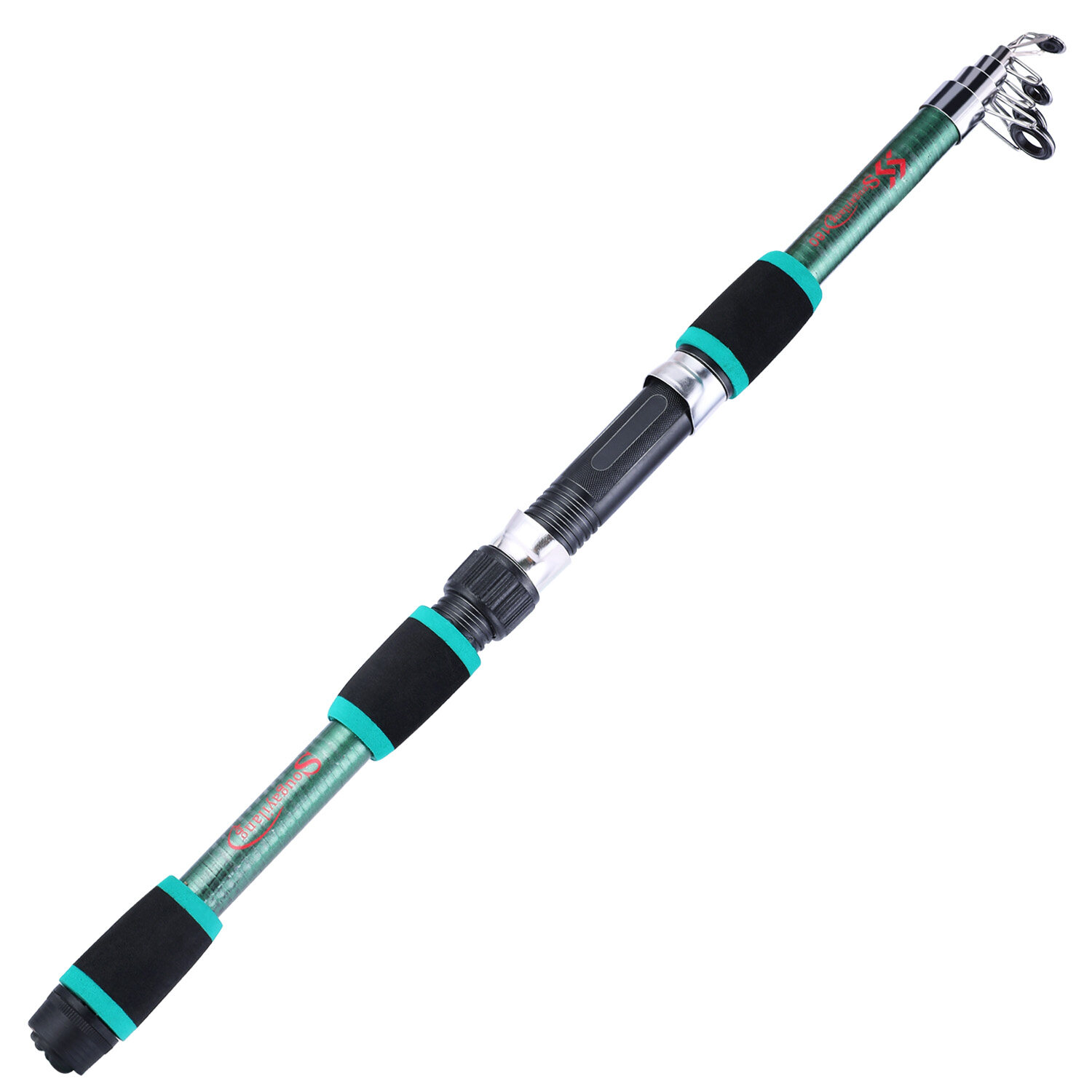 COD]1.8M Telescopic Fishing Rod Full Set Pancing Full Set Murah