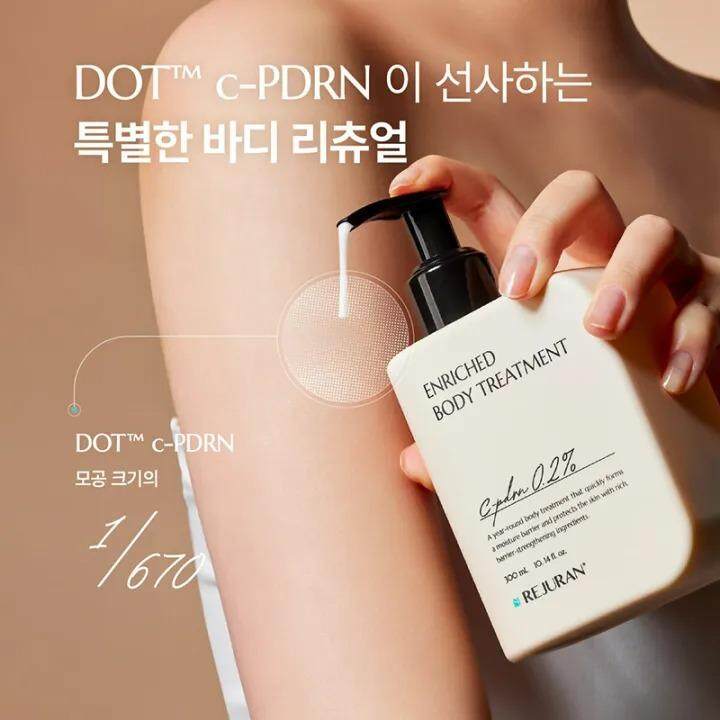 Rejuran Enriched Body Treatment 300ml,Nourishment for Body Skin