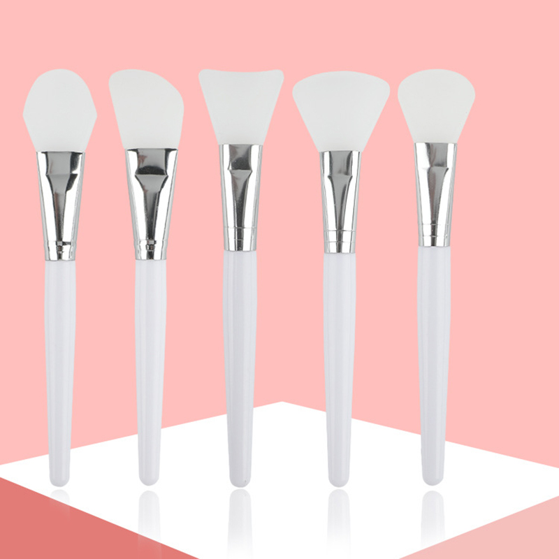 【BeautyMalls】Silicone Mask Brush Face Makeup Accessories Applicator Mud Facial Blending Brush Tool